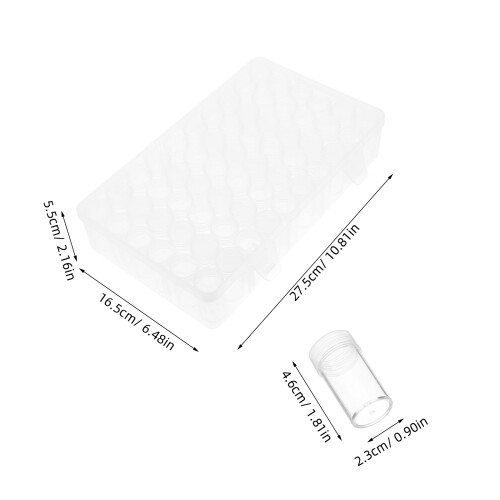 Portable Plastic Seed Storage Case With Design 1