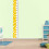 Gelber Wachstumsmessstab Bambus Für Wanddeko 3