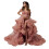 Easy Care Wrinkle Resistant Maternity Gown Adjustable Waist-S 4