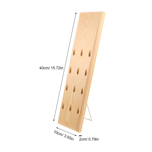 Support Bois Pour Fléchettes Mural Jeu 1