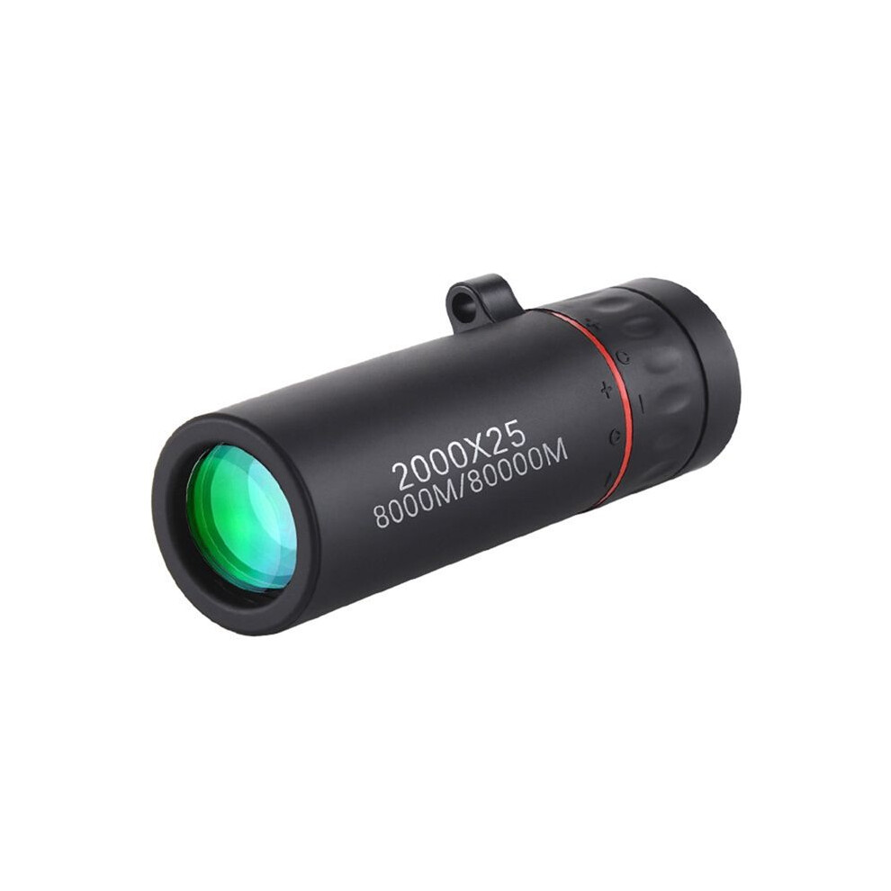 2000X25 Hd Monocular Telescope Portable Telescope Outdoor Camping Hunting Birdwatching Telescopes 6034020680649