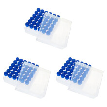 108 Sztuk 5 Ml ProbóWek Kriogenicznych Fiolki Plastikowe z ZakręTkami Małe ProbóWki na PróBki ProbóWki Testowe z PudełKiem do Przechowywania