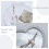 Beaded Phone Charm String White Bag Charm With 1pcs 7