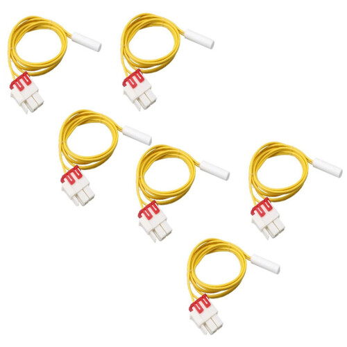 6Pcs DA32-00006W Refrigerator Defrost Temp Sensor Replacement for  AP41336842 DA32-10105R DA32-10105R