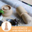 1Set Wood Flower Pot Maker Khaki Practical Nursery DIY Tool 3