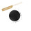 Black PU Round Bar Stool Replacement Seat Cushion for Home Use 2