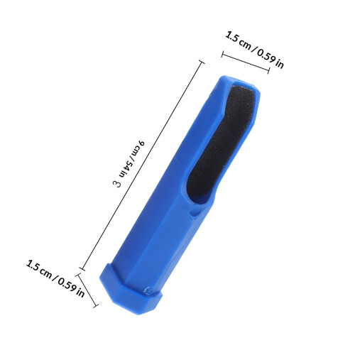 2Pcs Plastic Pool Cue Tip Shaper Burnisher File Assorted Color Tool 1