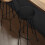 Black PU Round Bar Stool Replacement Seat Cushion for Home Use 5