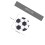 1pack Soccer Ball Rug Small Size For Bedroom Polyester 23.2in 2