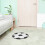 1pack Soccer Ball Rug Small Size For Bedroom Polyester 23.2in 3