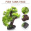 Resin Aquarium Tree Decor For Fish Tank 1set 5