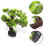 Resin Aquarium Tree Decor For Fish Tank 1set 8