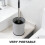 5Pcs Plastic Toilet Brush Replacement Heads For Cleaning 5