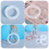 3Pcs White Silicone Bangle Mold DIY Bracelet Casting Mold Easy to Use 4