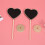 10 mini lavagne a cuore in legno con per e ricevimenti 6