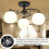 4pcs ceiling cover plate for pendant lamp chassis, desk light 3