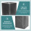 Tinplate Tea Caddy Retro Style Portable Storage Can For Home Office 3