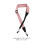 Pink Simple Cotton Ukulele Strap Lightweight Instrument Belt 2