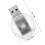 Auto Interior Lights Sound Activated Light Abs White 1pcs 2
