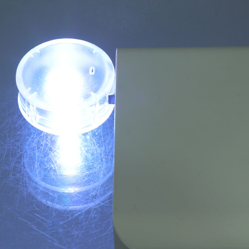 Auto Interior Lights Sound Activated Light Abs White 1pcs 2