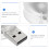 Auto Interior Lights Sound Activated Light Abs White 1pcs 4