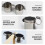 Silver Parrot Feeder Container Stainless Steel Bird Cage Accessory 5