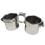 Silver Parrot Feeder Container Stainless Steel Bird Cage Accessory 7