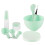 9teiliges DIY Gesichtsmaske Set Mit Schale, Spatel, 1