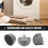 Mlins  4 Pcs Stabilizers Washer Vibration Washing Machine Base 5
