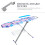 Heavy Duty Hanger Wall Mount Hook Wall-Mounted Ironing Board Double 6
