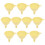 10pcs Small Funnel Laboratory Plastic Liquid Funnel Kitchen Funnels 1