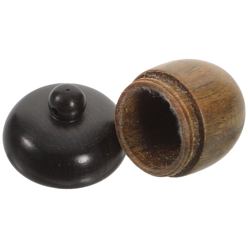 1Pc Durable Coffee Wooden Nut Pendant Multi-Functional Diffuser Charm