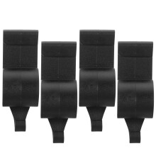 4Pcs Car Trunk Umbrella Holder Black Plastic Auto Hanger Storage Hook