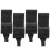 4Pcs Car Trunk Umbrella Holder Black Plastic Auto Hanger Storage Hook 1