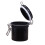1Pc Eyelash Extension Storage Box Black Fiber Activated Carbon Jar 1