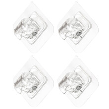 Curtain Rod Hardware Transparent Punch-Free For Homeowners