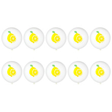 10pcs 12-inch pattern latex balloons for party home decoration