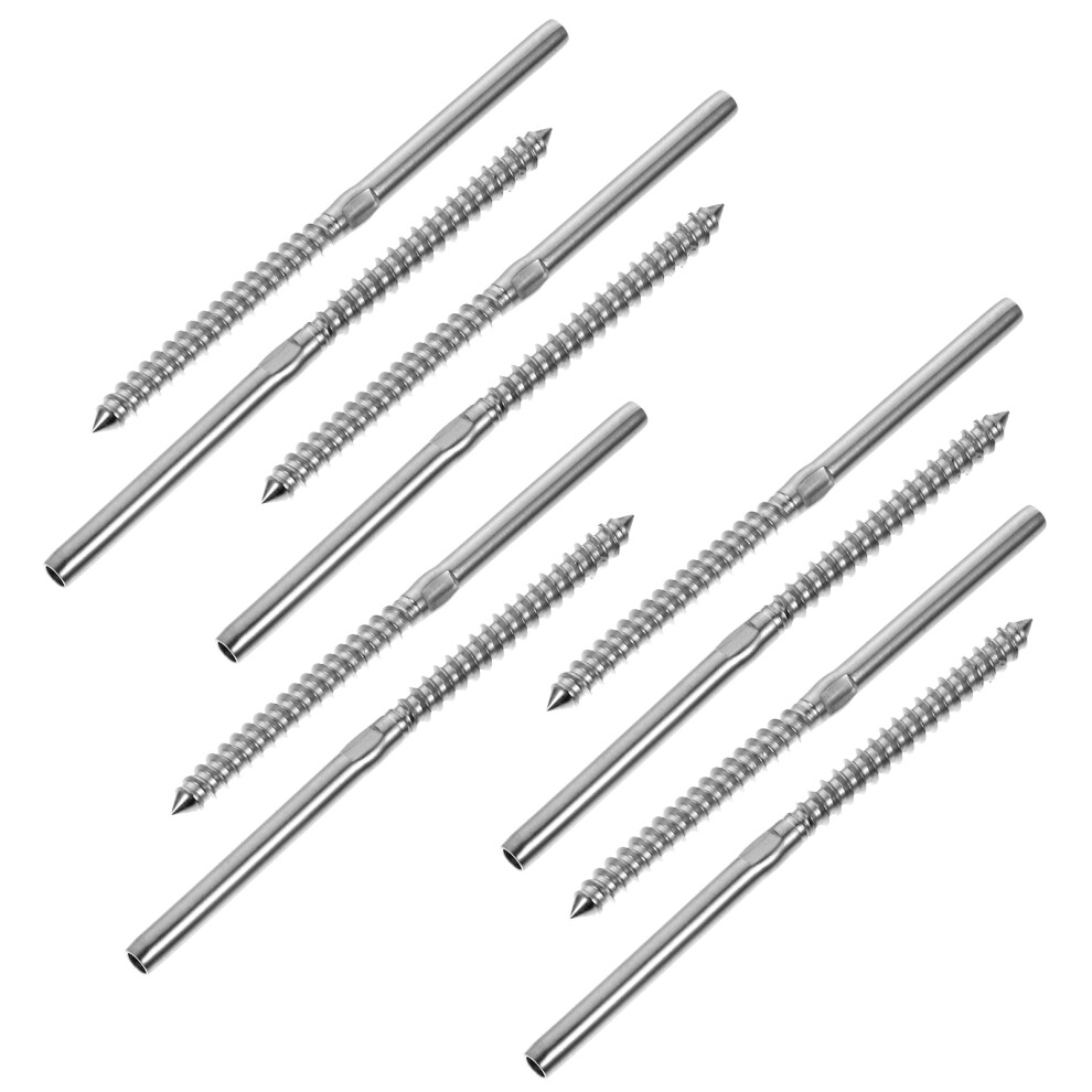 10Pcs Handed Thread Stainless Steel Lag Screws For Deck Railing 3741268736238