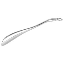1Pc Silver Metal Shoehorn Portable Hand-Held Reliable Shoe Lifter