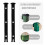 Raindrops  10 Pcs Plant Bottom Watering Tray Trash Can Latch 5