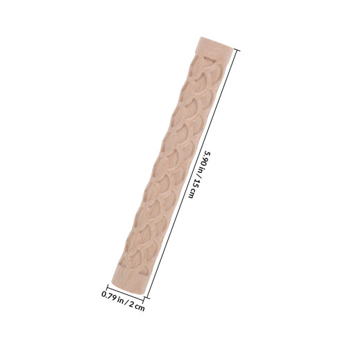 Multifunctional Wooden Clay Roller Tool for DIY Pottery and Dough 1