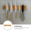 1Pc Bamboo Magnetic Cutter Rack Khaki Kitchen Storage Organizer 6