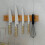 1Pc Bamboo Magnetic Cutter Rack Khaki Kitchen Storage Organizer 7