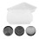 10Pcs Clear PP Plant Pot Saucers Practical Indoor Planter Trays 7