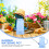 Blue Long Spout Watering Can Plastic Stainless Steel Durable 6
