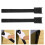 2Pcs Sturdy Black Folding Sofa Bed Legs Self-Locking Metal Brackets 8