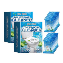 2 box Toilet Bowl Cleaner Drain Tank Tablet Freshener Deodorization Stain Remover House Bathroom Cleaning Agent Product
