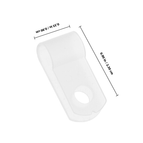 Rope Light Mounting Clips Nylon Light Securing 100pack 1