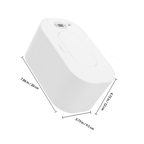 1Set Smart USB Heating Wipes Machine White PP Infant Wipes Warmer 1