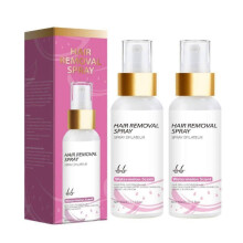 (2pcs) 1-3X Hair Removal Mousse and Foam Spray for Women and Men - Gentle, Fast Hair Remover, Skin-Friendly